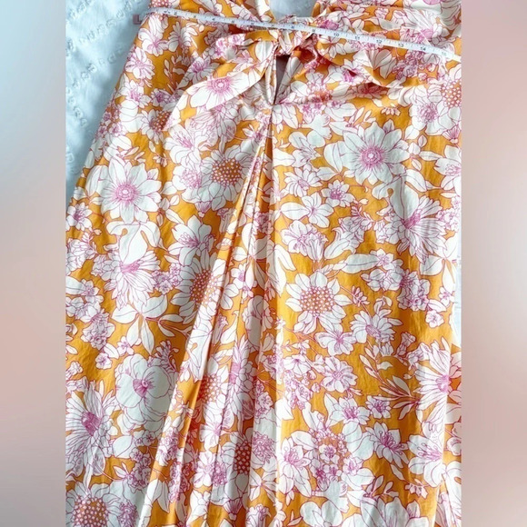 J. Crew Orange Floral Dress - Picture 11 of 14